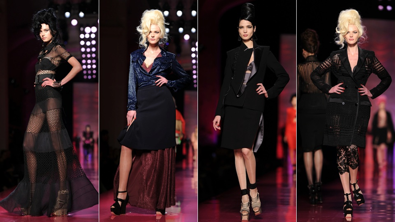 Illustration for article titled Gaultier Couture is One Big Tribute to Amy Winehouse